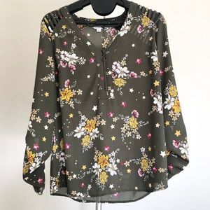 Candies Green Blouse
